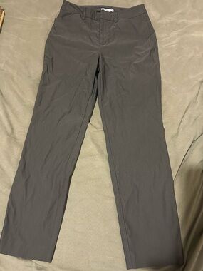 Nine West Women's Straight-Leg Pants in Dark Gray